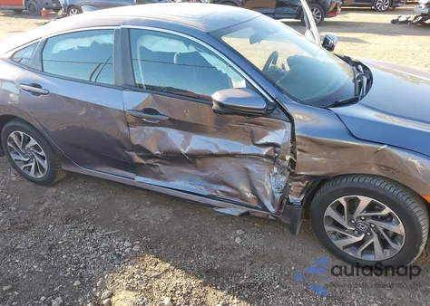 2018 Honda Civic Ex z USA, uszkodzony, nr VIN 19XFC2F83JE026269
